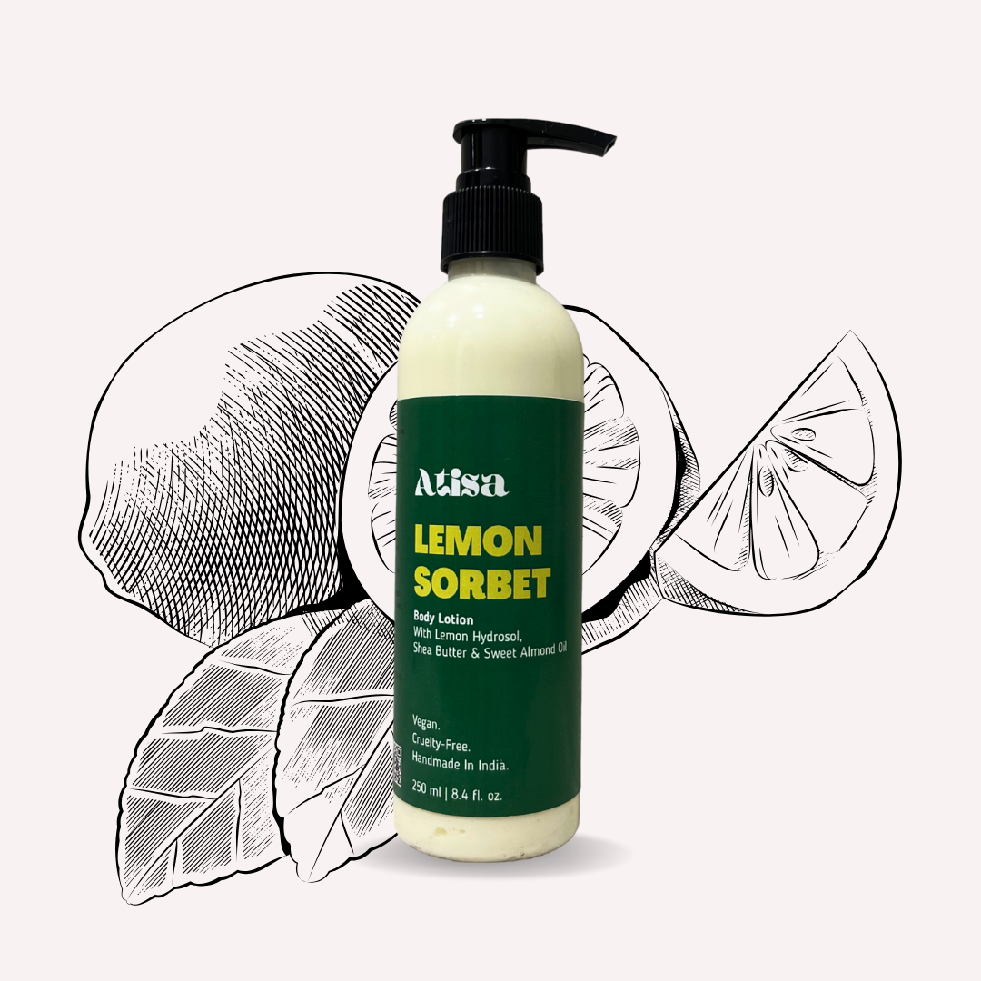 Atisa Lemon Sorbet Body Lotion