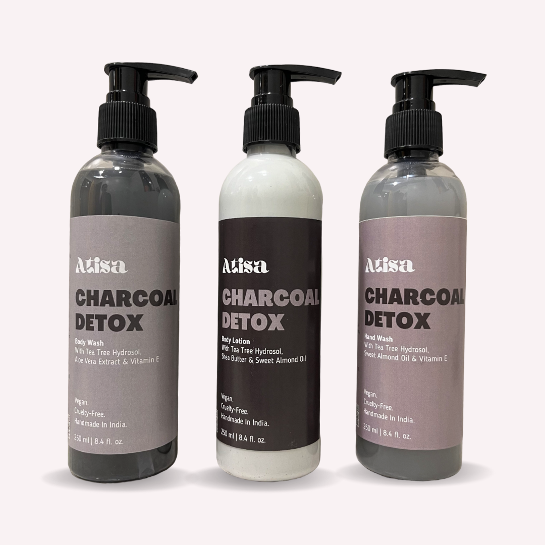 Atisa Charcoal Detox Bundle (Set of 3)