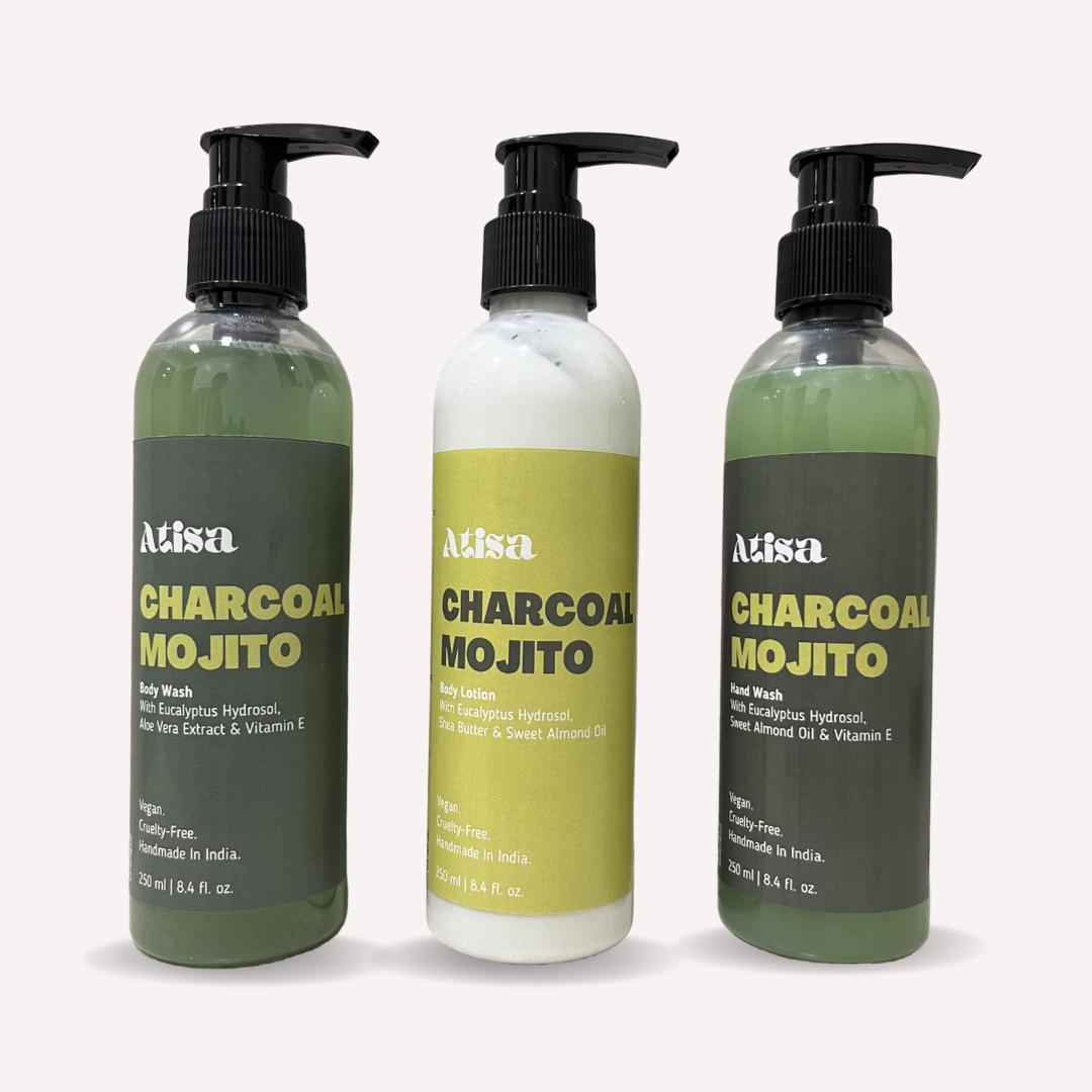 Atisa Charcoal Mojito Bundle (Set of 3)