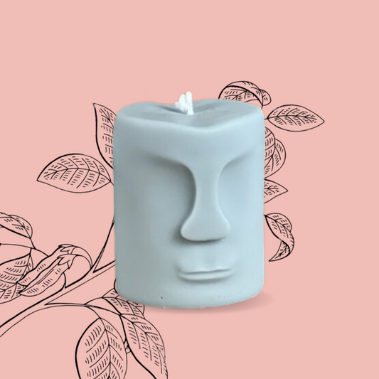 Atisa Face Statue Soy Wax Candle (Customisable)