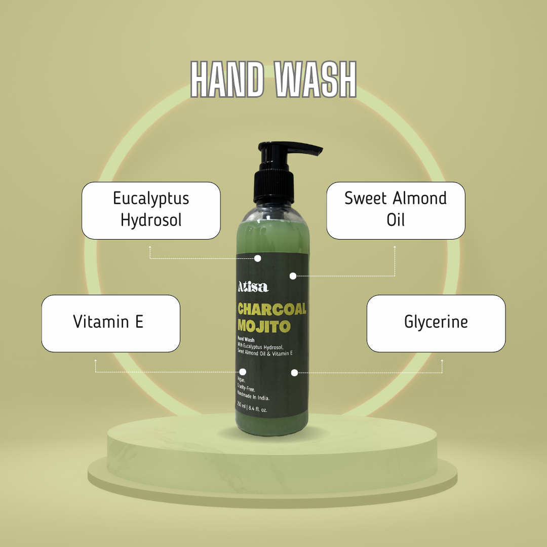 Atisa Charcoal Mojito Hand Wash