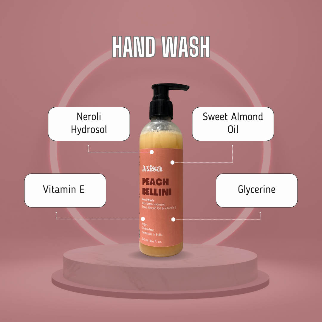 Atisa Peach Bellini Hand Wash