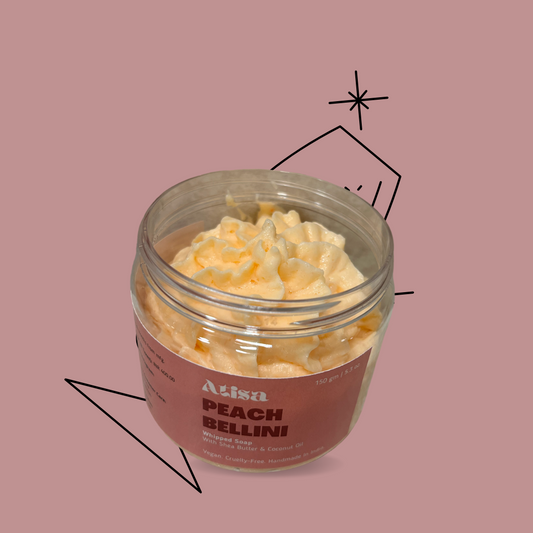 Atisa Peach Bellini Whipped Soap