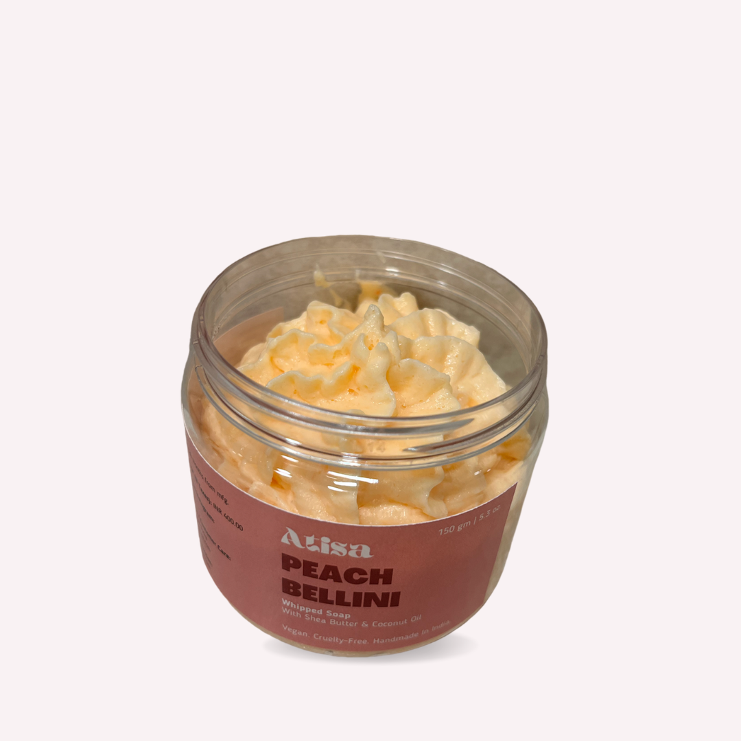 Atisa Peach Bellini Whipped Soap