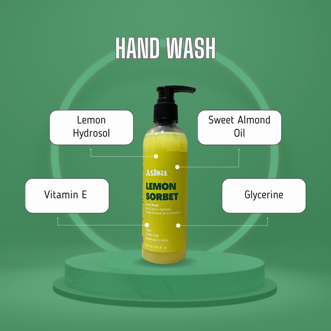 Atisa Lemon Sorbet Hand Wash